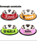 Ciotola per cani e gatti personalizzabile - cucina da cane