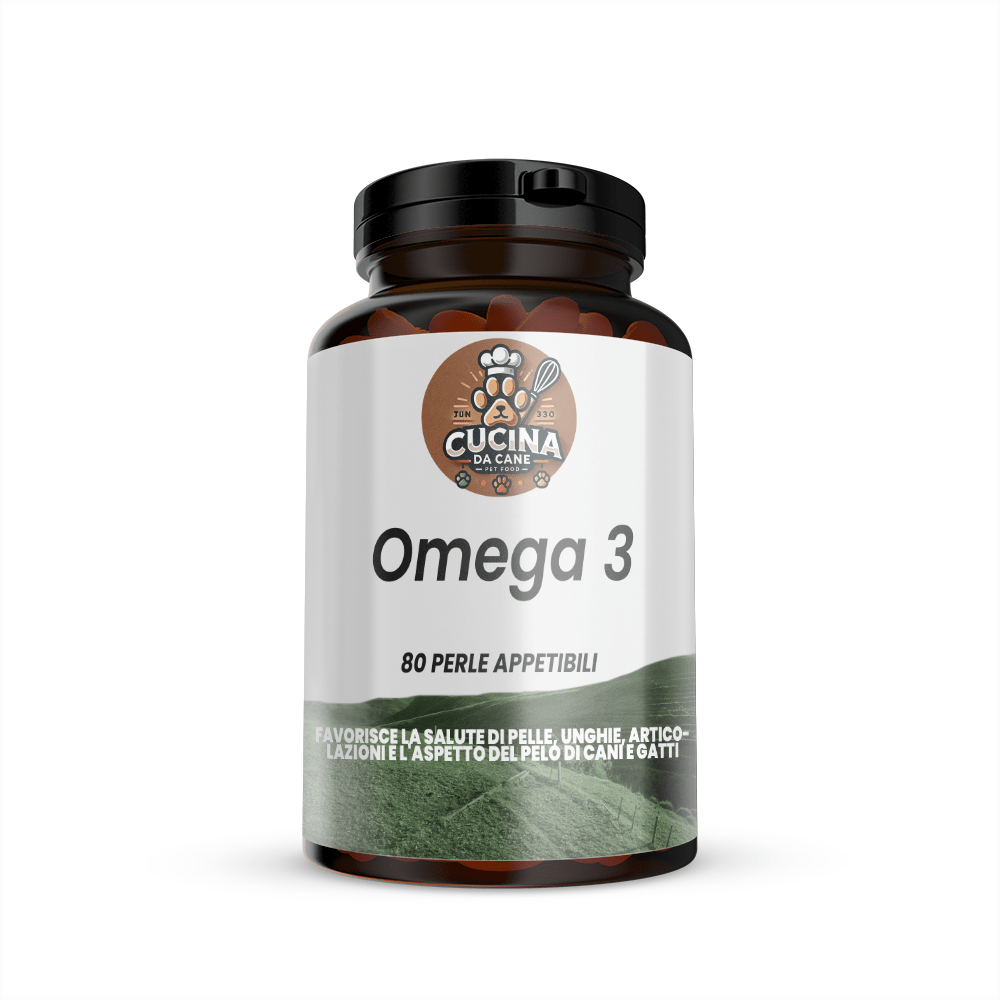 Omega 3 in perle confezione da 80 perle spedizione gratuita - cucina da cane