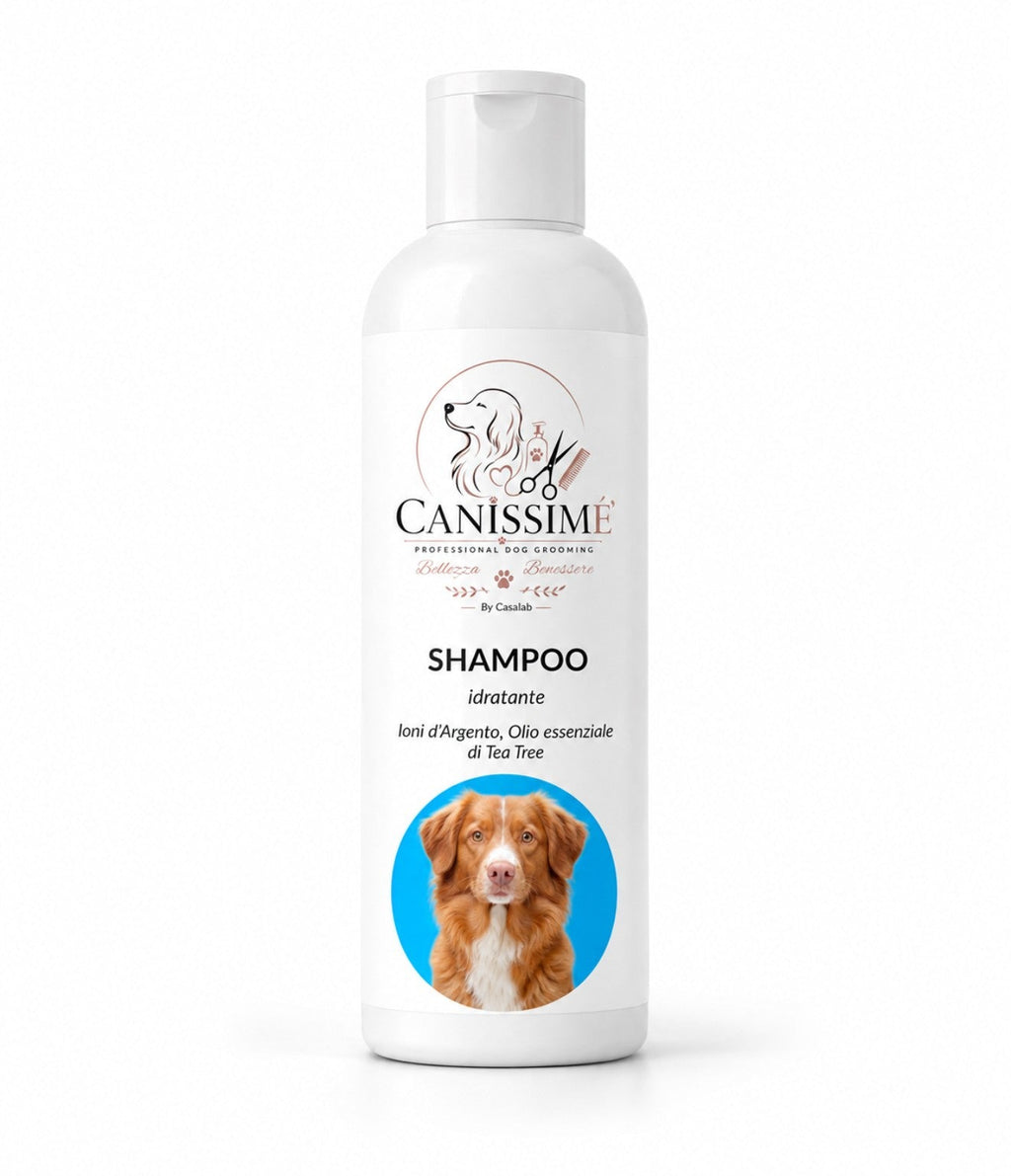 Shampoo idratante con ioni d'argento e tea tree - cucina da cane